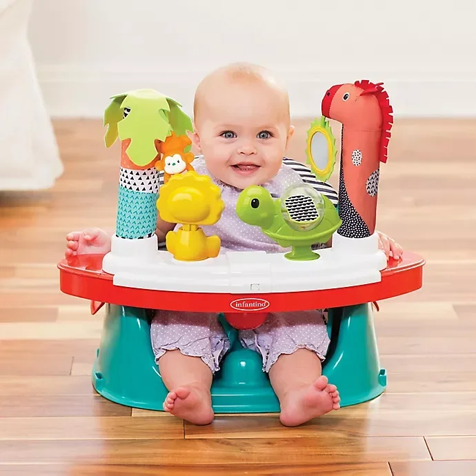 slide 4 of 8, Infantino Grow-with-Me Discovery Gym Floor Seat, 1 ct
