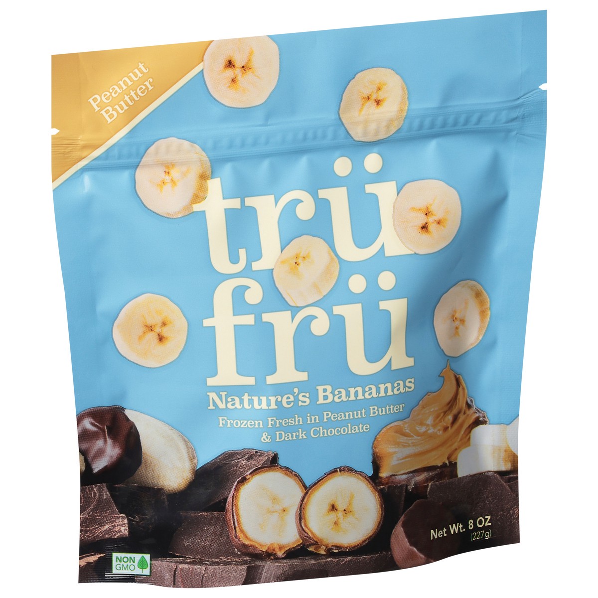 slide 6 of 9, Tru Fru Peanut Butter Nature's Bananas 8 oz, 8 oz