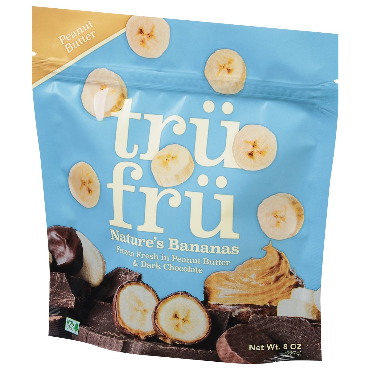 slide 2 of 9, Tru Fru Frozen Bananas in Peanut Butter & Dark Chocolate - 8oz, 8 oz