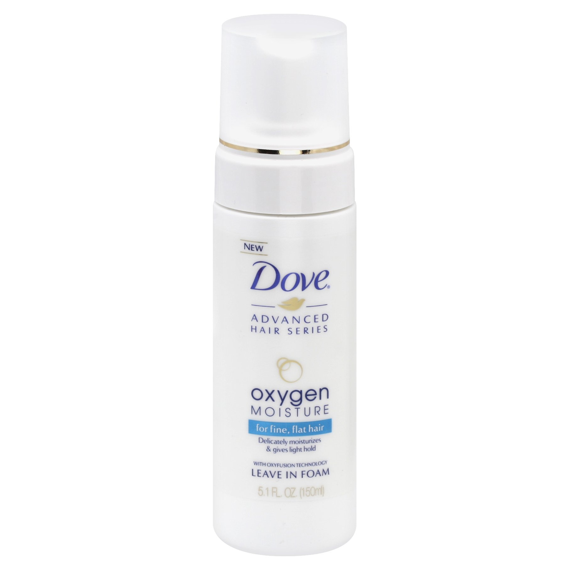 slide 1 of 1, Dove Oxygen Moisture Leave In Foam, 1 ct