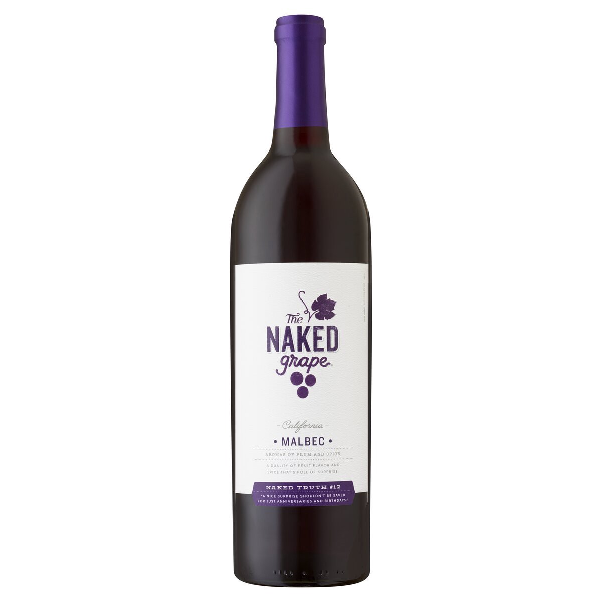 slide 1 of 6, The Naked Grape Red Wine, 750 ml