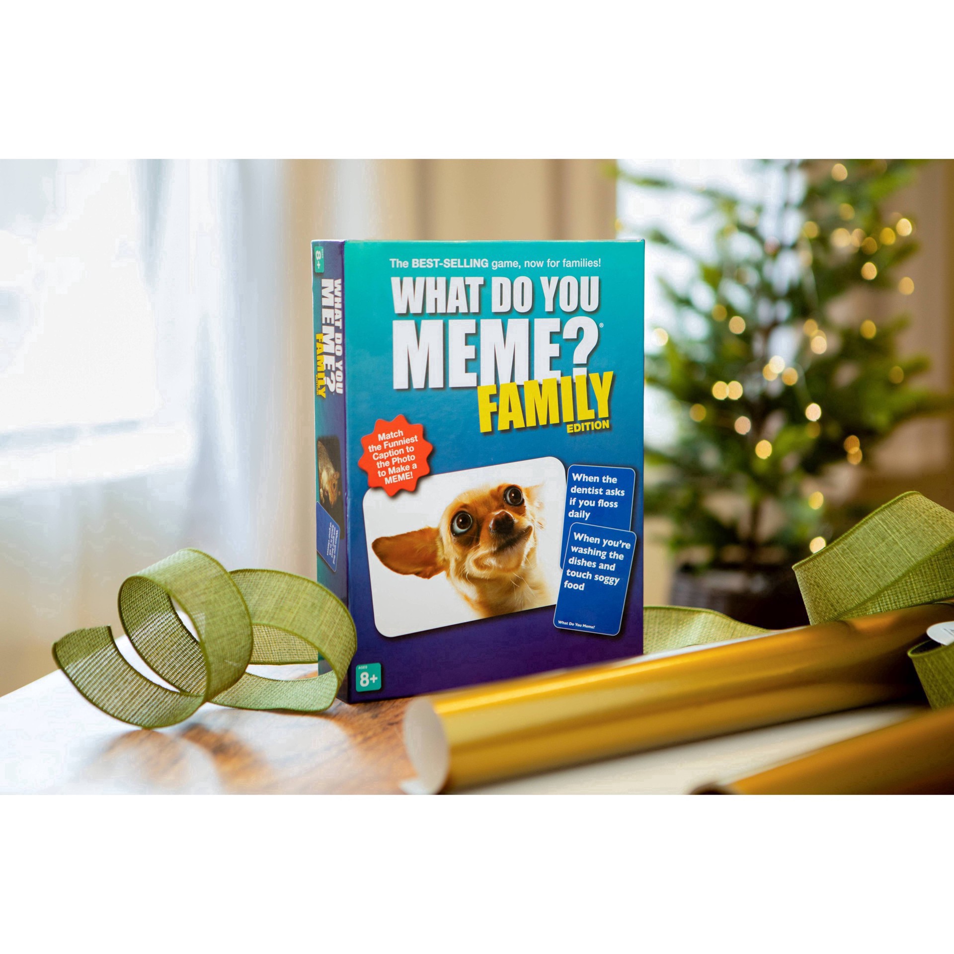 What Do You Meme? Family Edition Board Game on