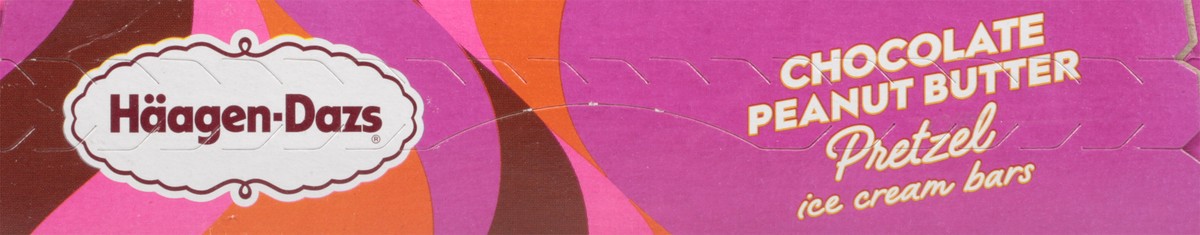 slide 9 of 9, Häagen-Dazs Haagen Dazs Chocolate Peanut Butter Pretzel Ice Cream Bars, 3 Count, 5 oz