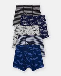 Carter's Toddler Boy 5-Pack Dinosaur Animal Print Boxer Brief Underwear