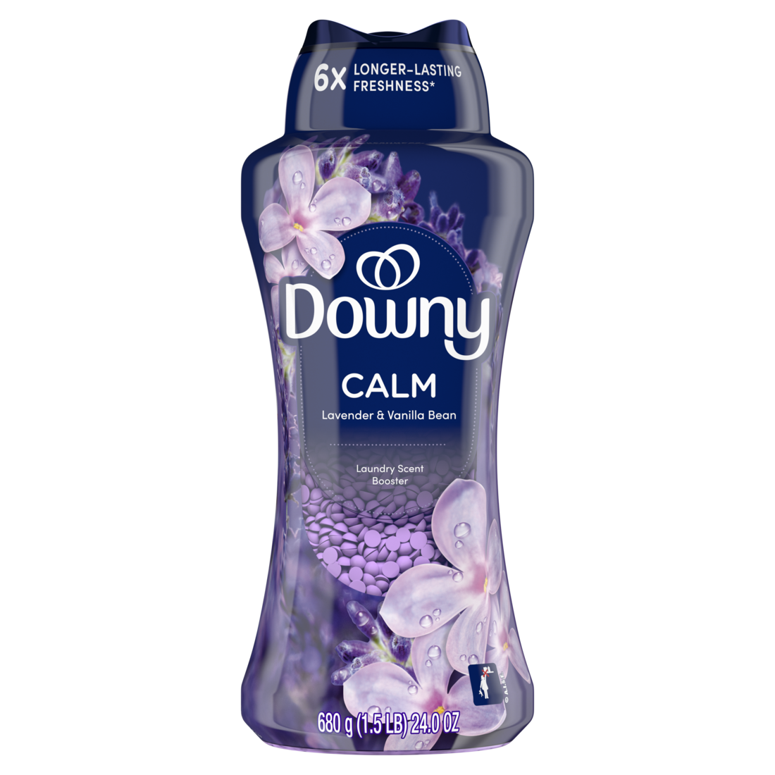 slide 1 of 1, Downy Unstopables Vanilla Bean In-Wash Scent Booster, 24 oz