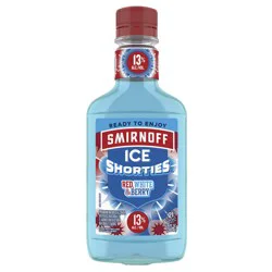 Smirnoff Ice Red White & Berry Shortie Flask, 200ml, Single Serve, 13% ABV