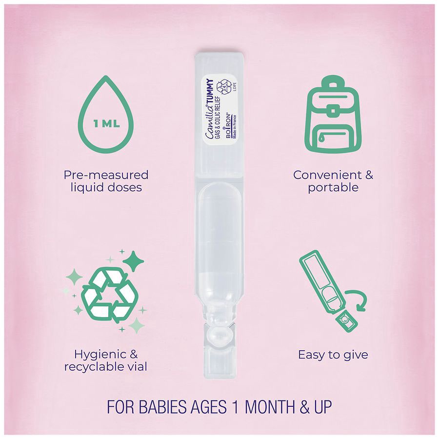 slide 2 of 5, Camilia Tummy 30 Single Liquid Doses, 30 ct
