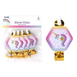 Flomo Blow Outs - Rainbow Unicorn