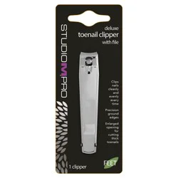 Studio M Pro Deluxe Toenail Clipper With File