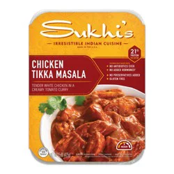 Sukhi's Indian Chicken Tikka Masala Curry Gluten Free Prepared Meal - 15 oz