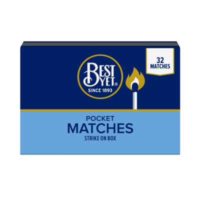 slide 1 of 1, Best Yet Pocket Matches, 10 ct