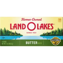 Land O'Lakes Salted Sweet Cream Butter Quarters