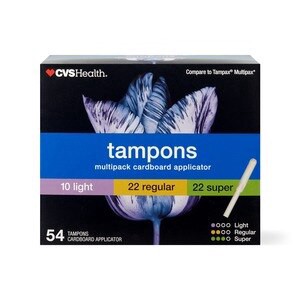 slide 1 of 1, CVS Health Tampons Multi Pack , 54 Ct, 1 ct
