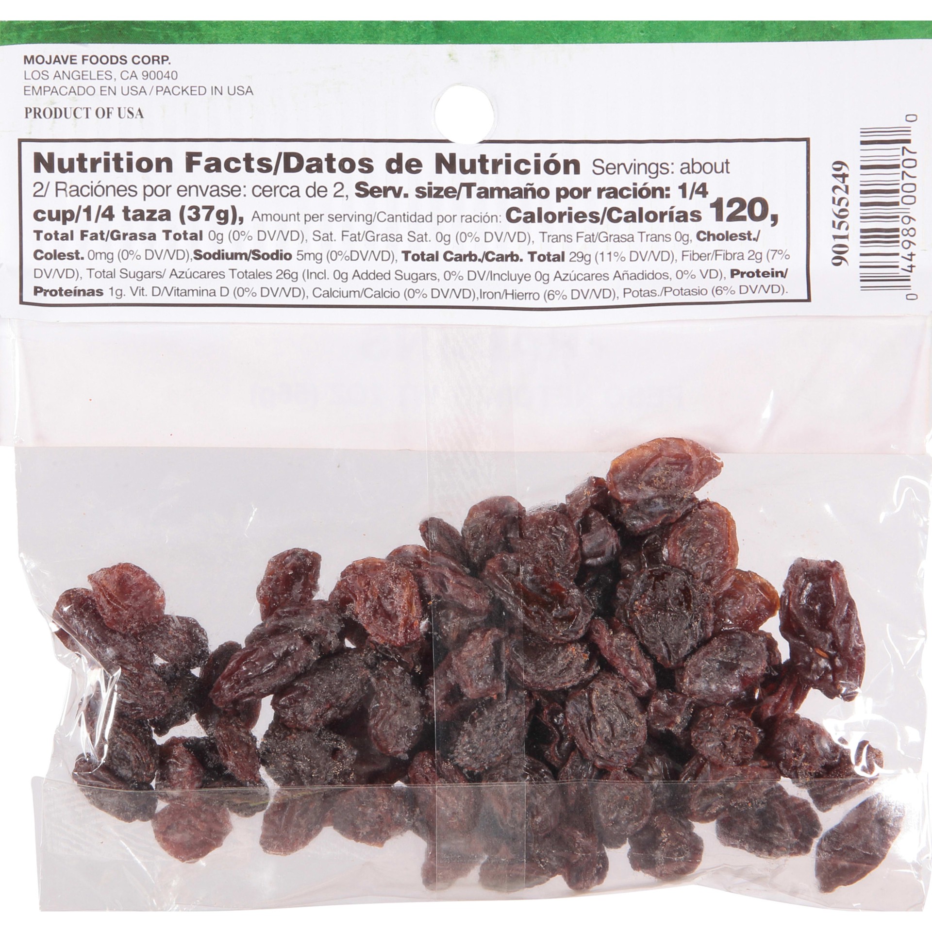 slide 2 of 5, NON BRAND Pasas (Raisins), 2 oz