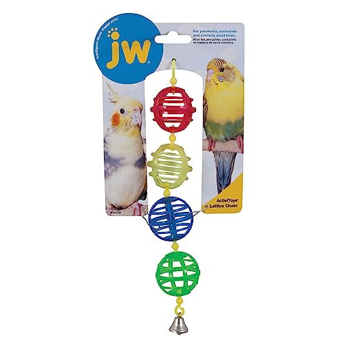 slide 5 of 6, JW Lattice Chain Bird Toy, 1 ct