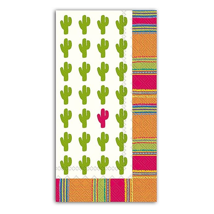 slide 1 of 1, Boston International Habanera Cactus 3-Ply Paper Guest Towels, 1 ct