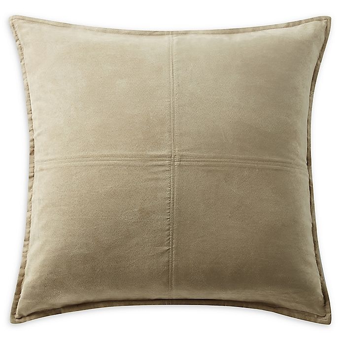 slide 1 of 2, Highline Bedding Co. Samara European Pillow Sham - Neutral, 1 ct