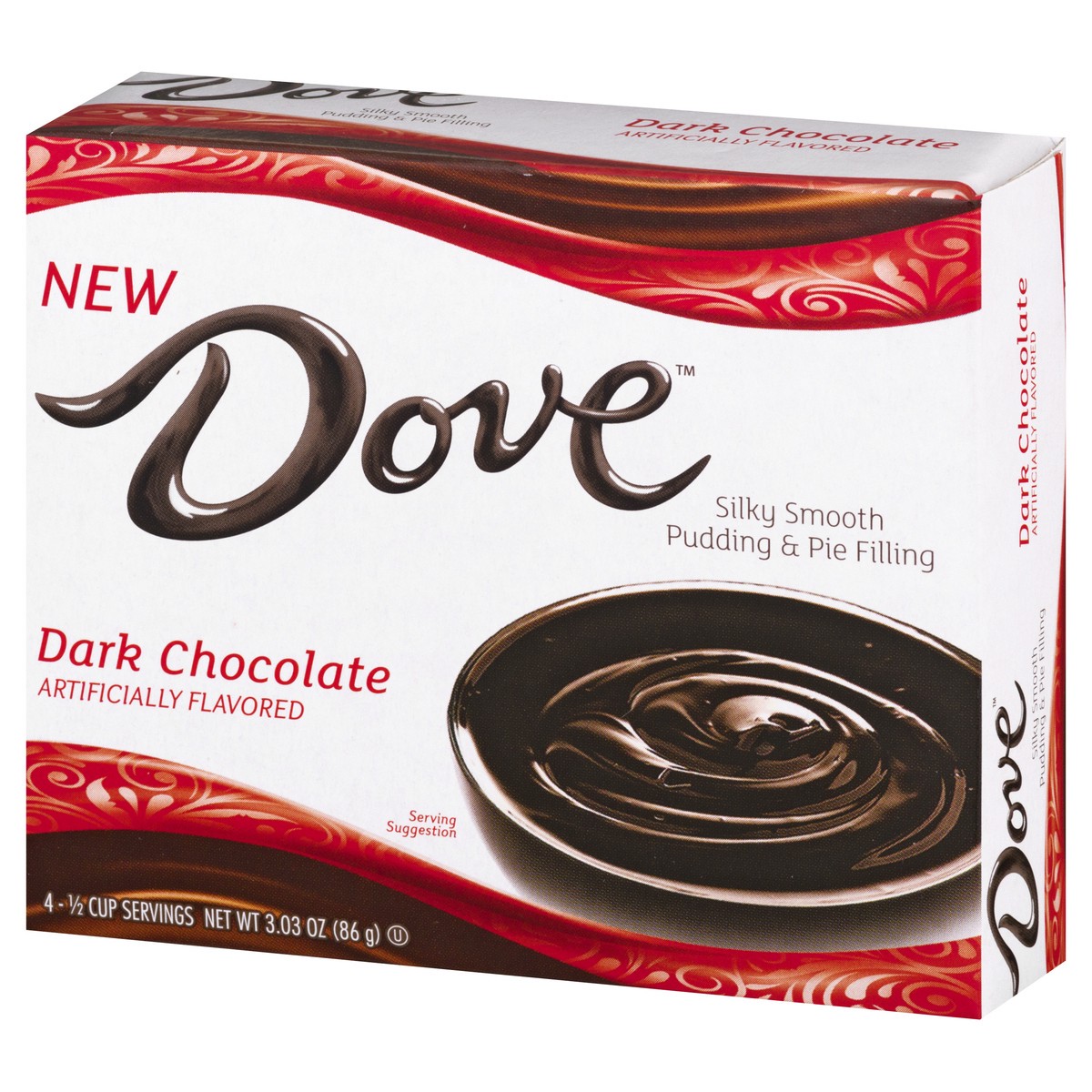 slide 12 of 13, Dove Silky Smooth Dark Chocolate Pudding & Pie Filling 3.03 oz, 3.03 ea