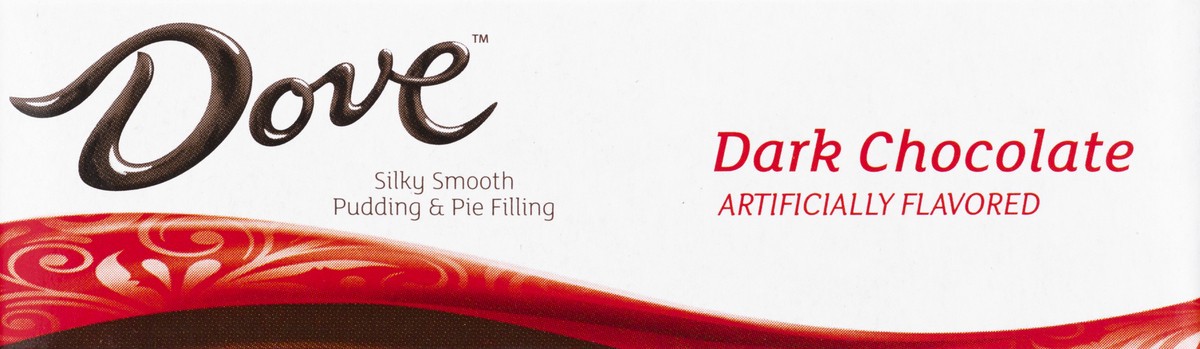 slide 3 of 13, Dove Silky Smooth Dark Chocolate Pudding & Pie Filling 3.03 oz, 3.03 ea