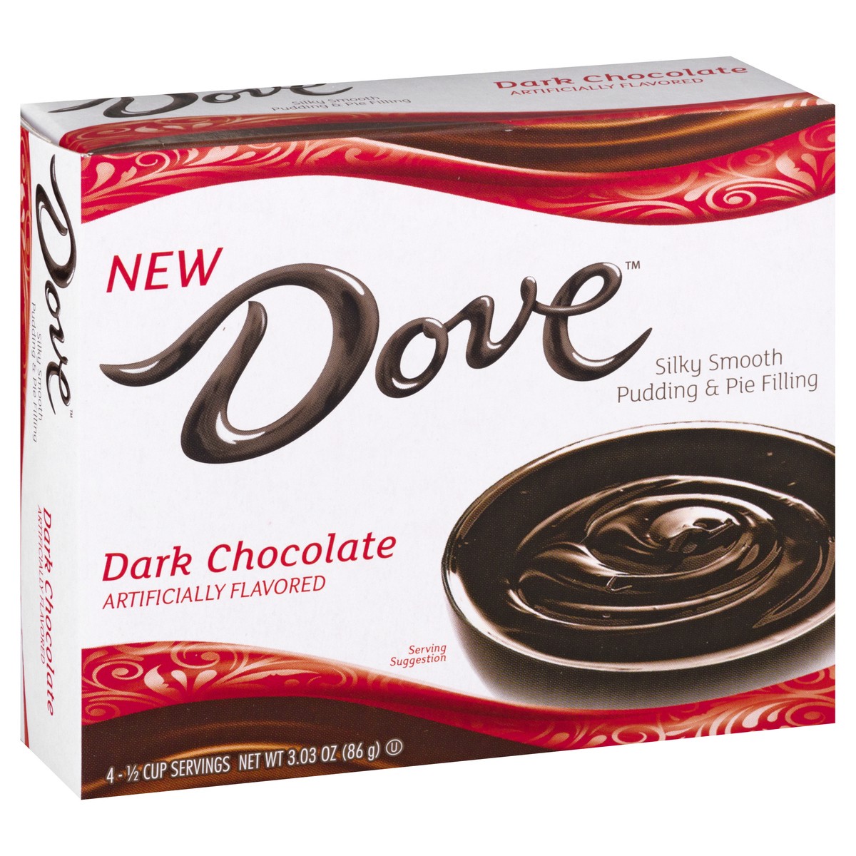 slide 10 of 13, Dove Silky Smooth Dark Chocolate Pudding & Pie Filling 3.03 oz, 3.03 ea