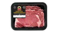 Certified Angus Beef Thin Cut Ribeye Steaks