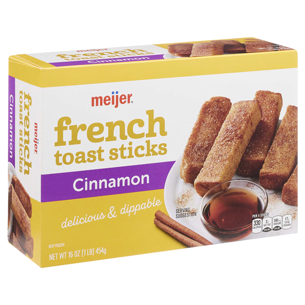slide 4 of 29, Meijer Cinnamon French Toast Sticks, 16 oz