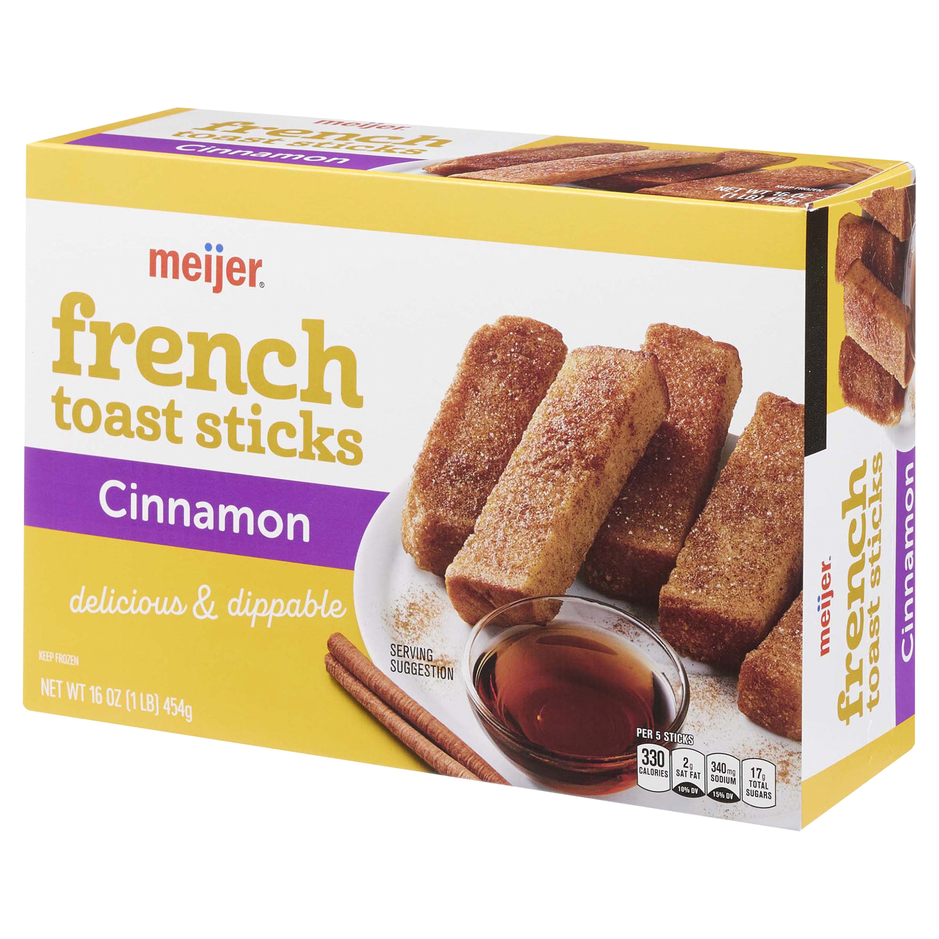 slide 8 of 29, Meijer Cinnamon French Toast Sticks, 16 oz