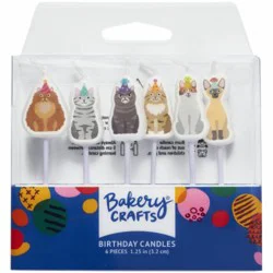 DecoPac Party Cat Candle