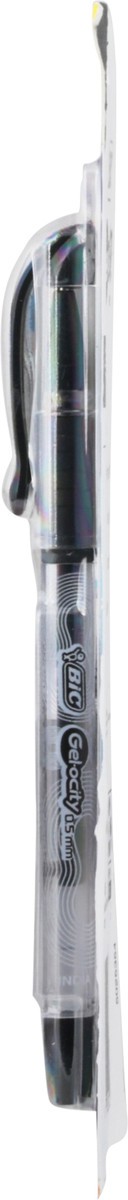 slide 4 of 9, BIC Gel-ocity Fine 0.5 mm Black Smooth Stic Gel Pen 4 ea, 4 ct