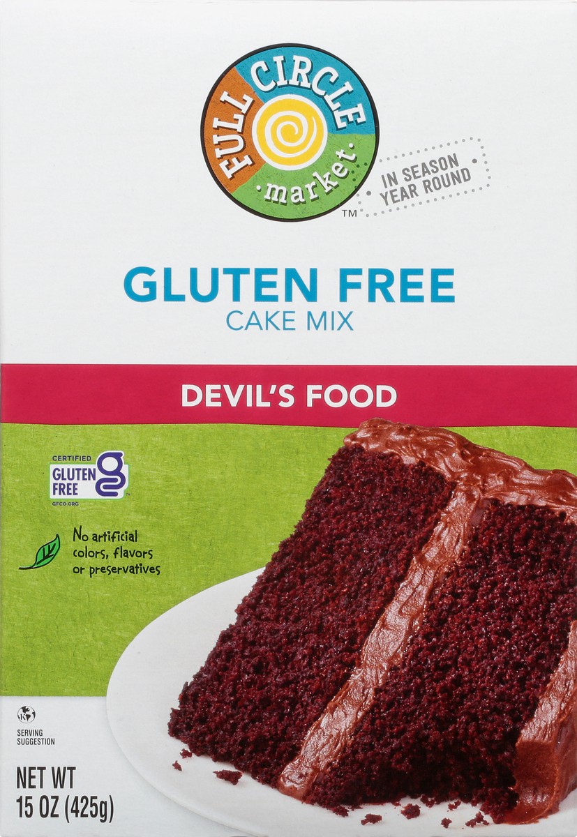 slide 4 of 13, Full Circle Market Gluten Free Devil's Food Cake Mix 15 oz, 15 oz