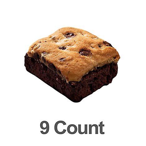 slide 1 of 1, Bakery Brookies 9 Count - Each, 9 ct