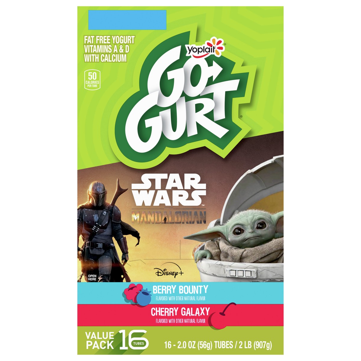 slide 1 of 7, Go-Gurt StarWars Yogurt Fat Free, 16 ct; 2 oz