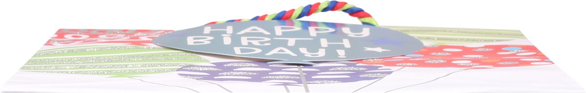 slide 4 of 9, American Greetings Large Gift Bag, Birthday Balloon, 1 ct
