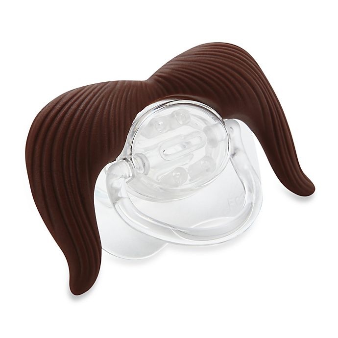 slide 1 of 1, Mustachifier The Cowboy Mustache Pacifier, 1 ct