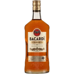 Bacardí Bacardi Gold Rum, Gluten Free 40% 175Cl/1.75L