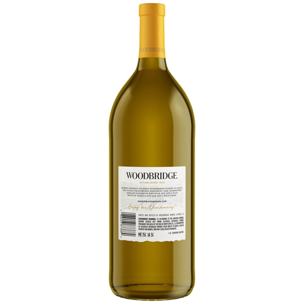 slide 20 of 37, Woodbridge by Robert Mondavi Chardonnay White Wine, 1.5 liter