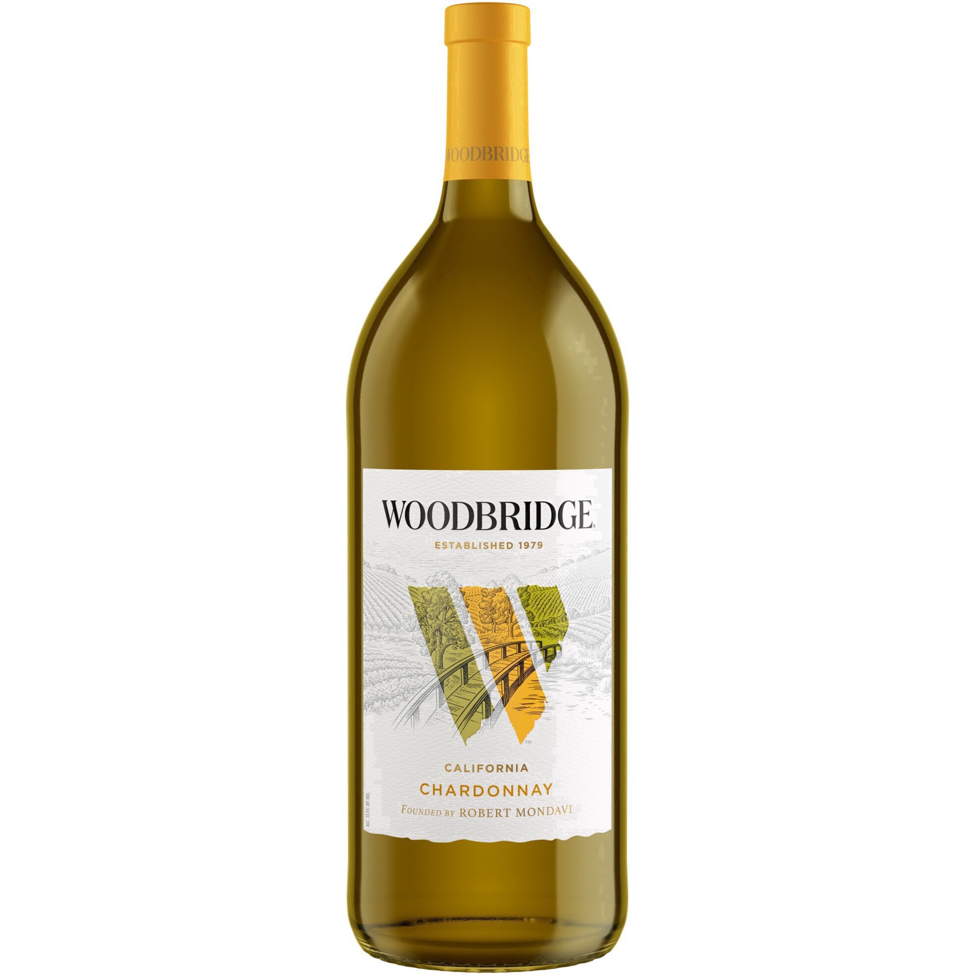 slide 18 of 37, Woodbridge by Robert Mondavi Chardonnay White Wine, 1.5 liter