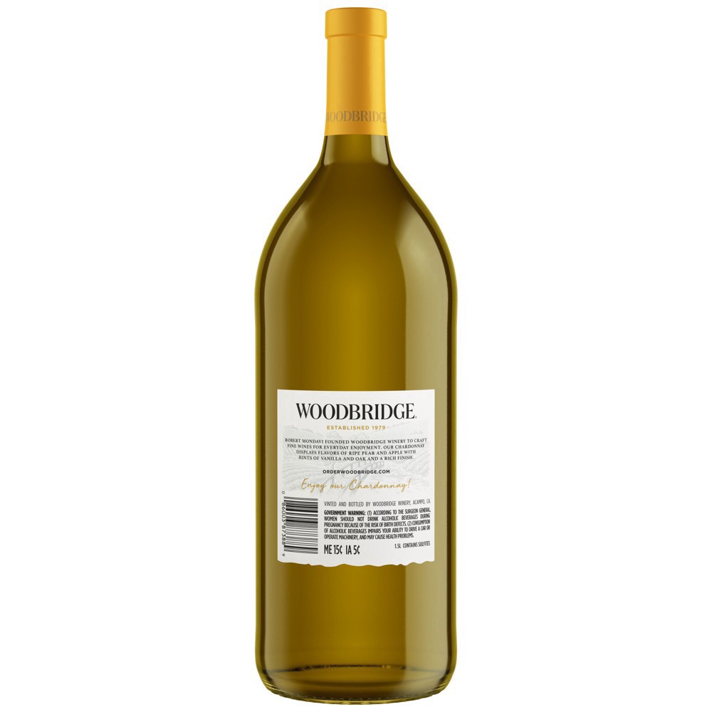slide 3 of 37, Woodbridge by Robert Mondavi Chardonnay White Wine, 1.5 liter