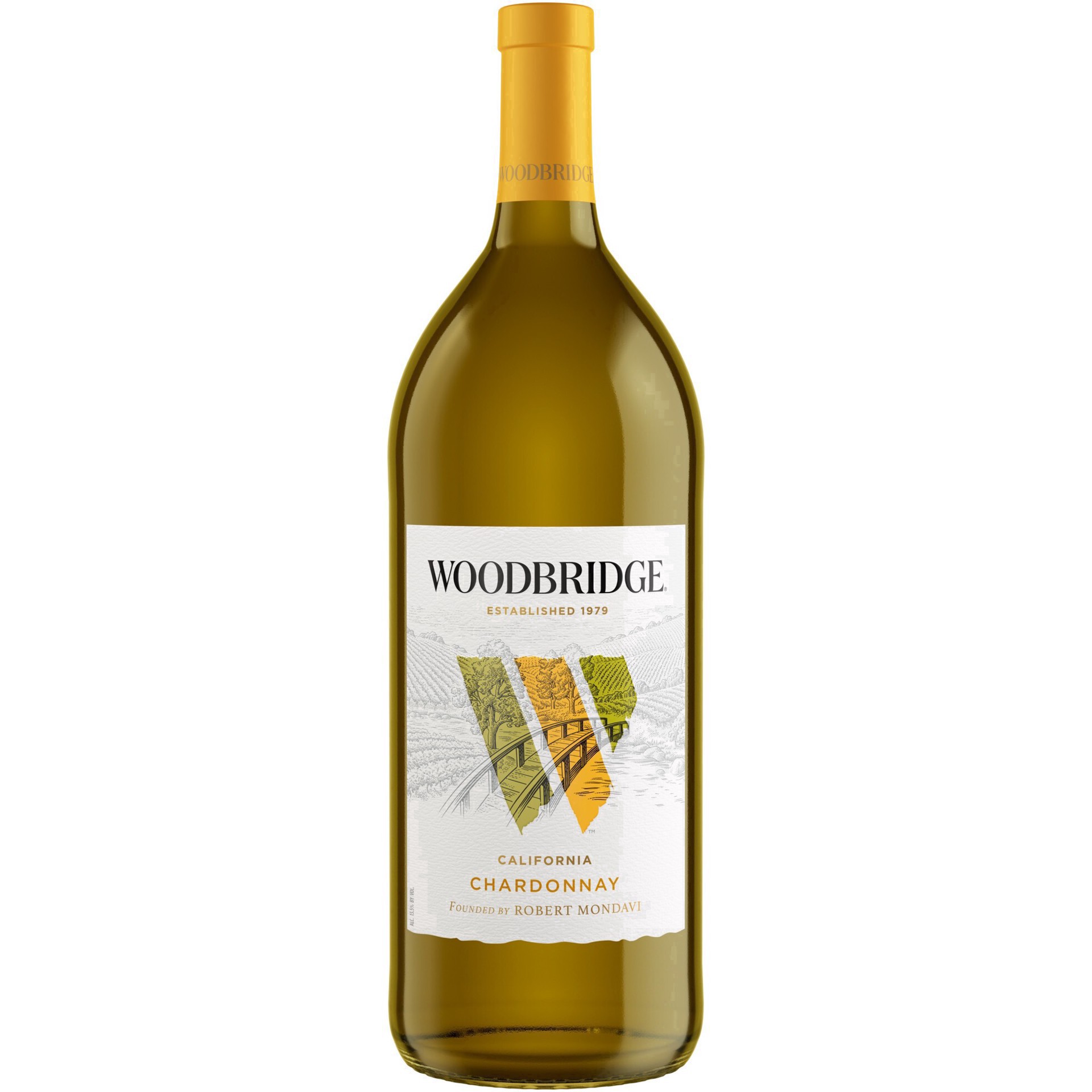 slide 8 of 37, Woodbridge by Robert Mondavi Chardonnay White Wine, 1.5 liter