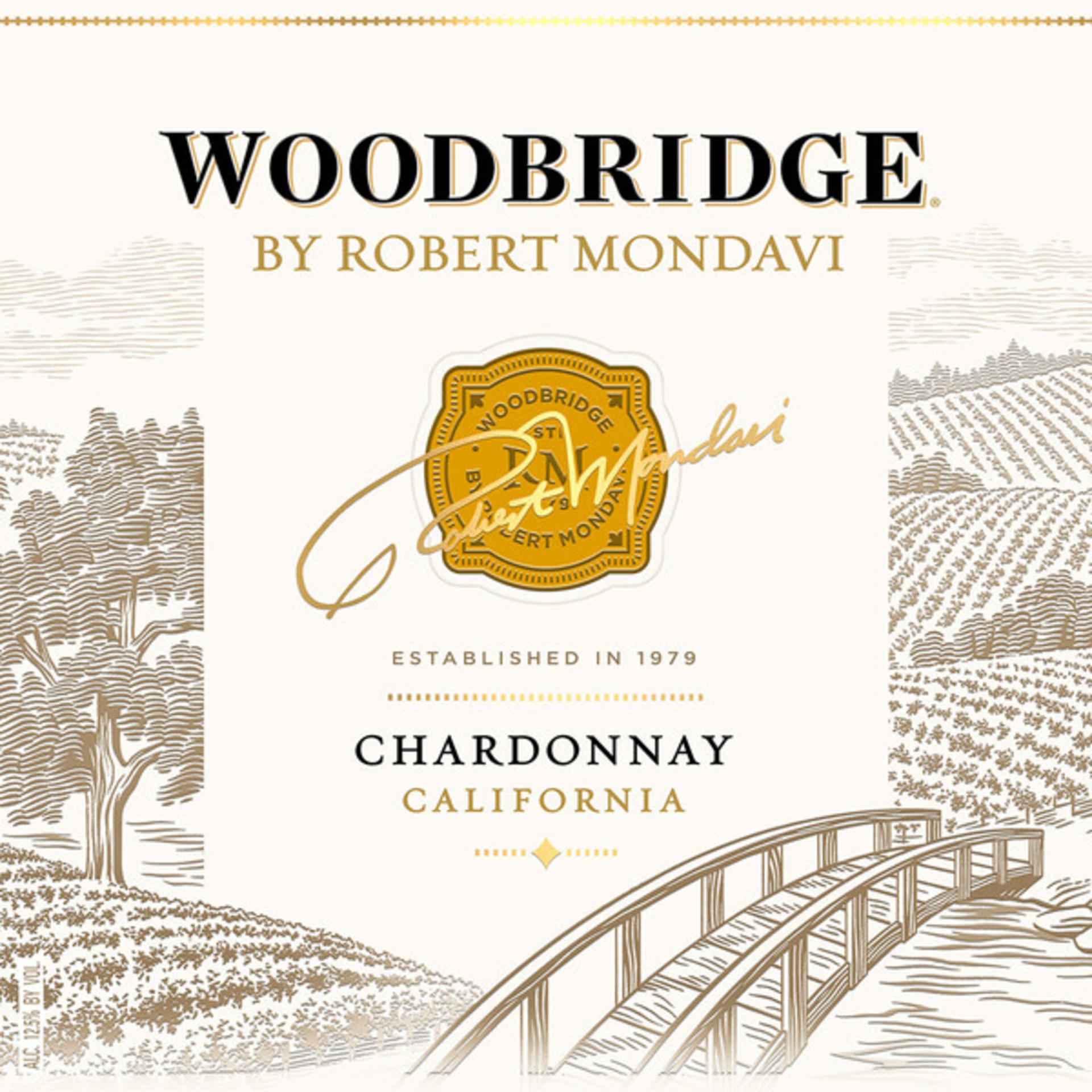 slide 7 of 7, Woodbridge by Robert Mondavi Chardonnay White Wine, 1.5 liter