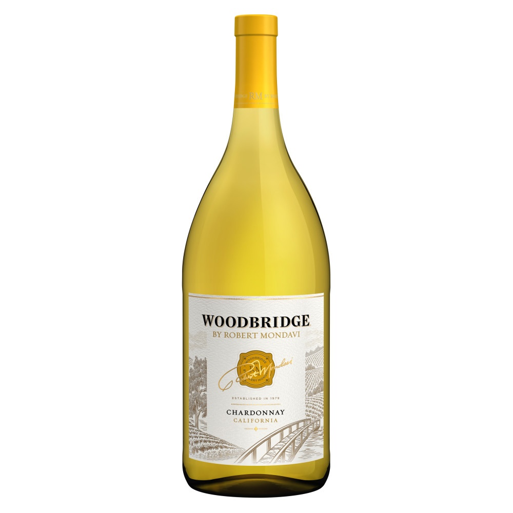 slide 1 of 7, Woodbridge by Robert Mondavi Chardonnay White Wine, 1.5 liter