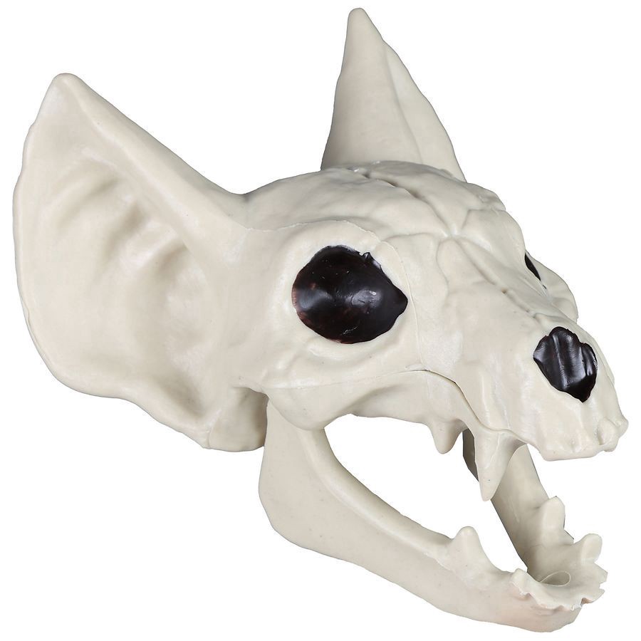 slide 4 of 5, Happy Halloween Bat Skeleton, 1 ct