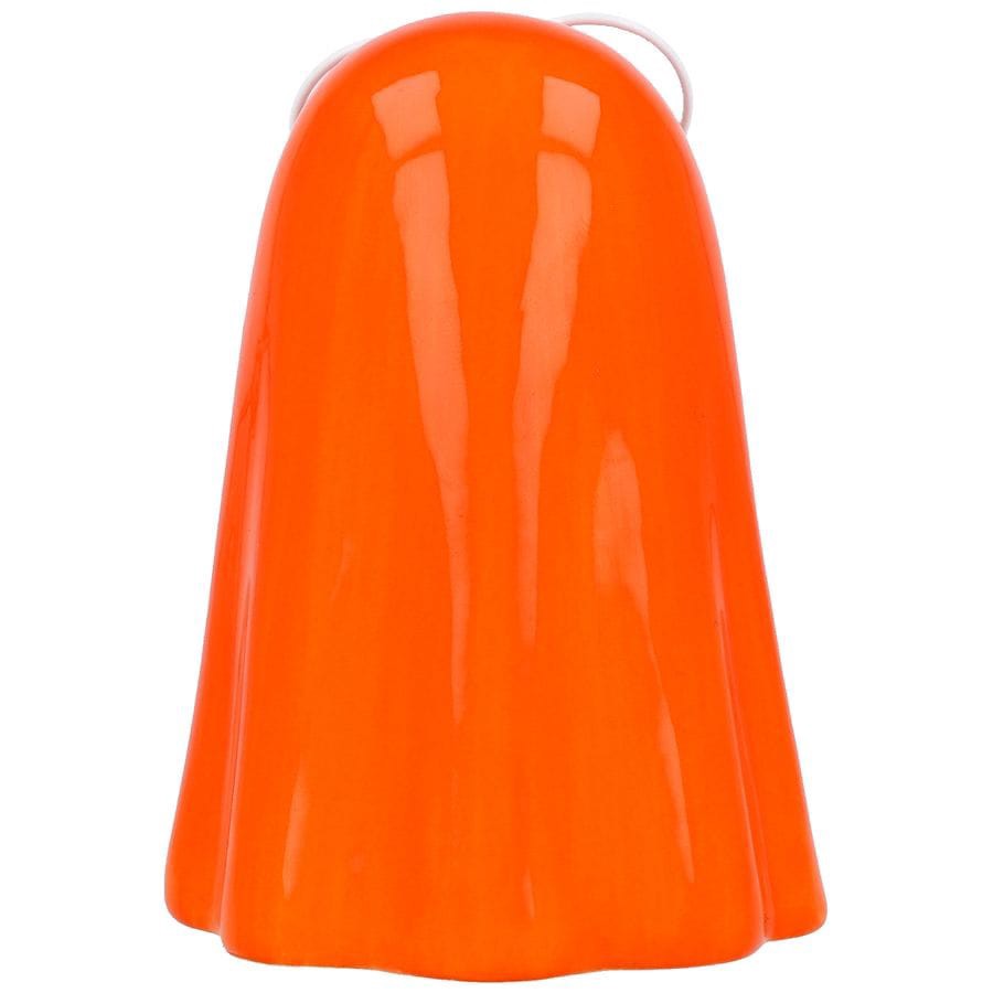 slide 2 of 5, Happy Halloween Light Up Ghost with Glasses, 1 ct