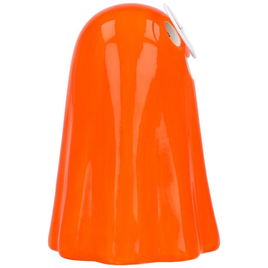 slide 5 of 5, Happy Halloween Light Up Ghost with Glasses, 1 ct