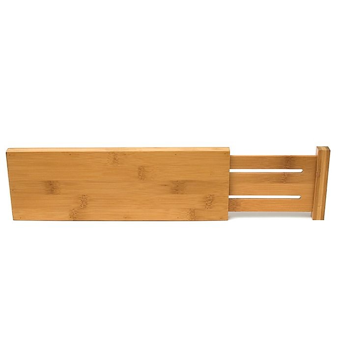 slide 1 of 6, Lipper Bamboo Dresser Drawer Dividers, 2 ct