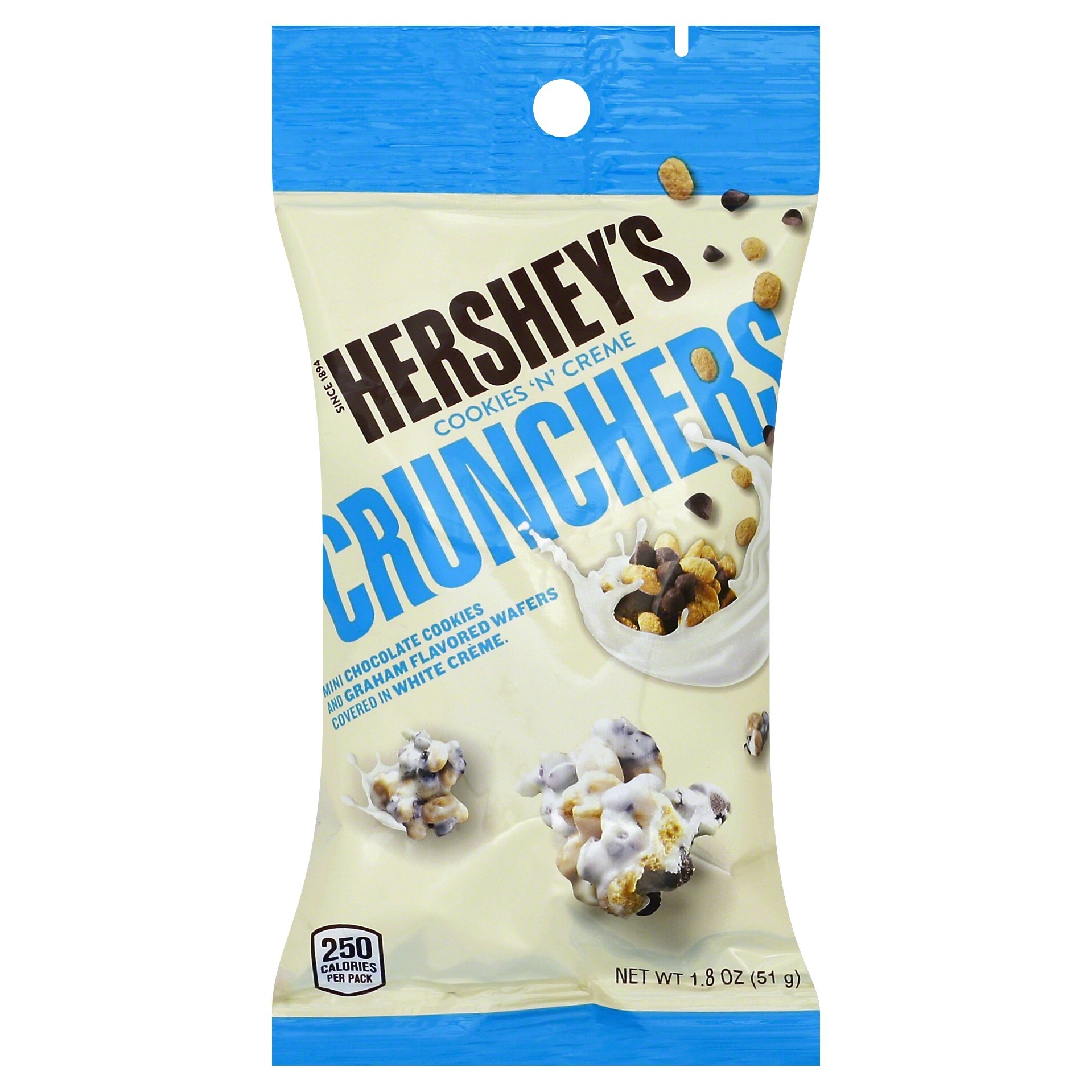 slide 1 of 3, Hershey's Cookie's'N' Crme Crunchers, 1.8 oz