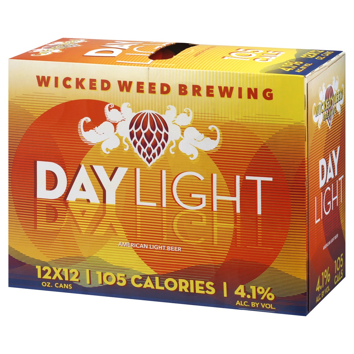 slide 3 of 8, Wicked Weed Brewing Day Light Beer, 12 Pack 12 fl. oz. Cans, 12 ct