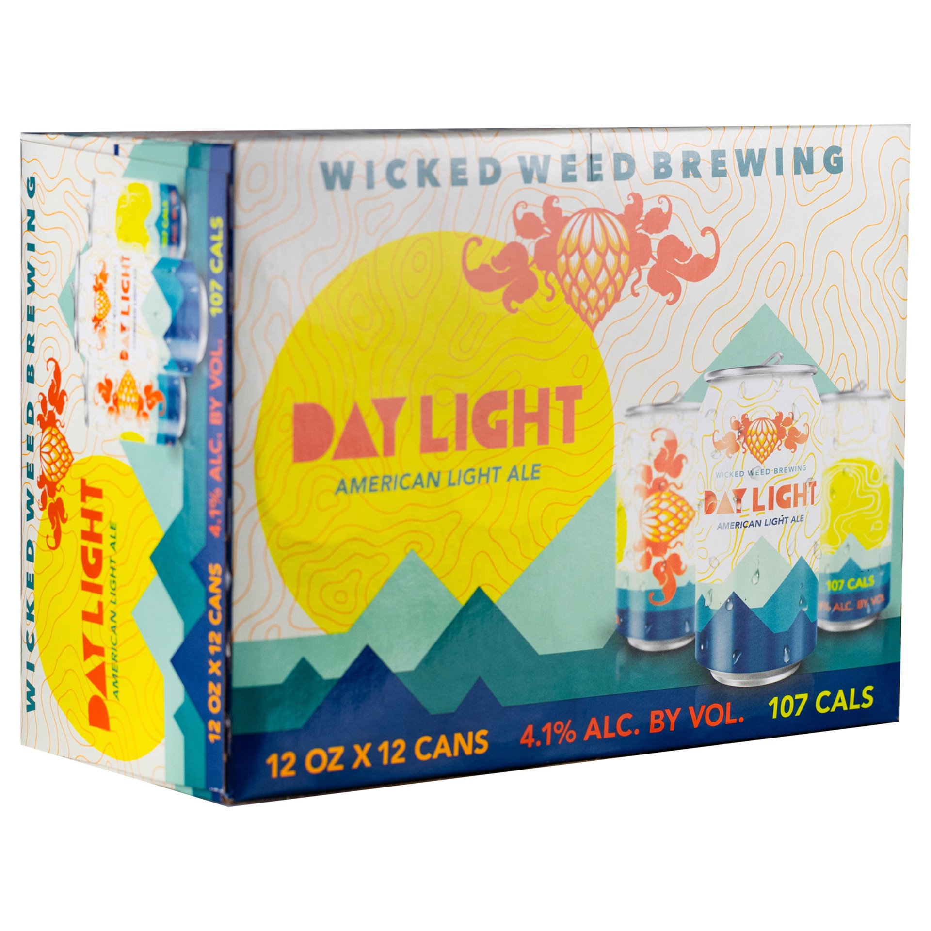 slide 1 of 8, Wicked Weed Brewing Day Light Beer, 12 Pack 12 fl. oz. Cans, 12 ct