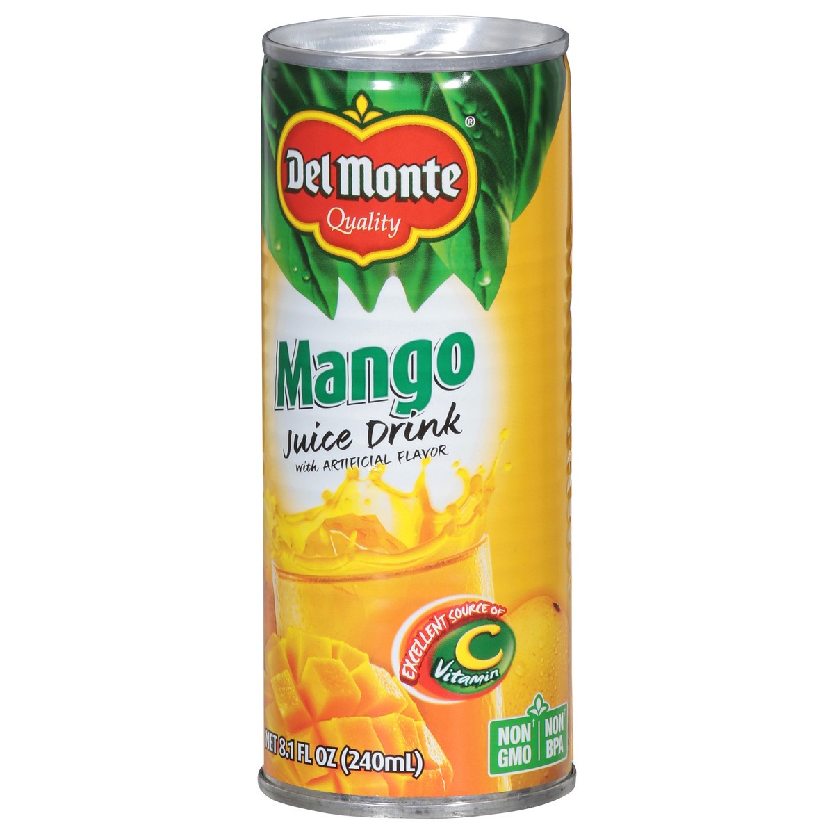 slide 5 of 9, Del Monte Quality® mango juice drink - 8.1 fl oz, 8.1 fl oz