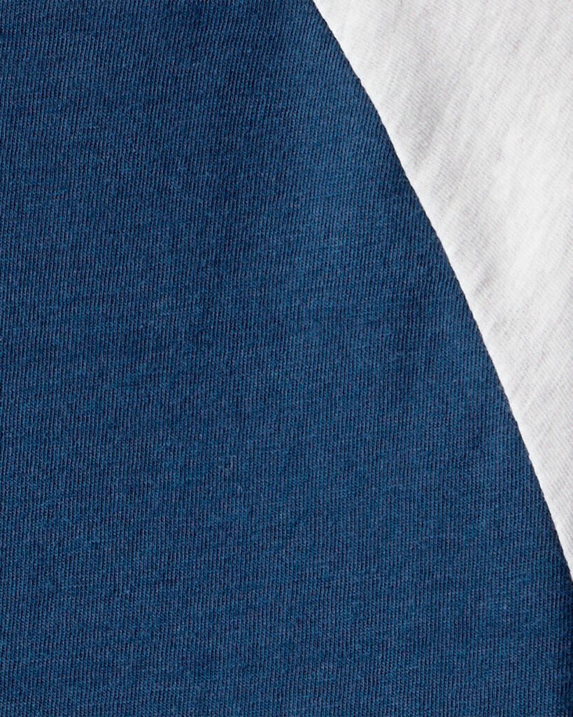 slide 2 of 2, Carter's Boys Long-Sleeve Raglan Tee - Navy Navy M, 1 ct
